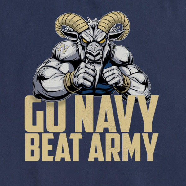Womens Army-Navy Go Navy Goat T-Shirt by the American Legion
