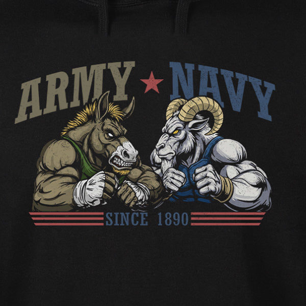Army-Navy Mascots Hoodie by the American Legion