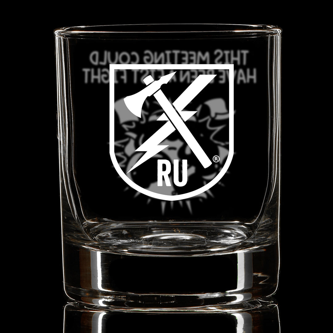 This Meeting Could Have Been a Fistfight Whiskey Glass