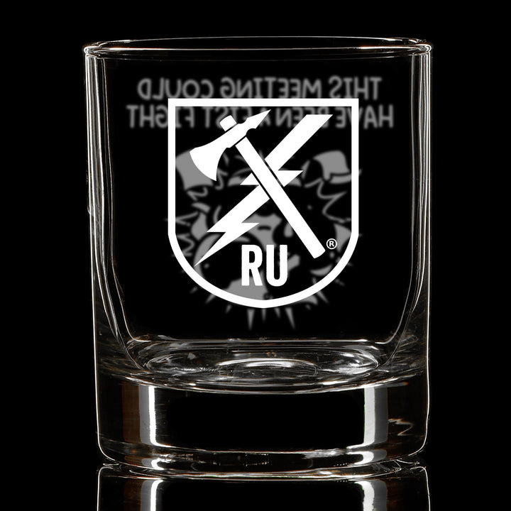 This Meeting Could Have Been a Fistfight Whiskey Glass