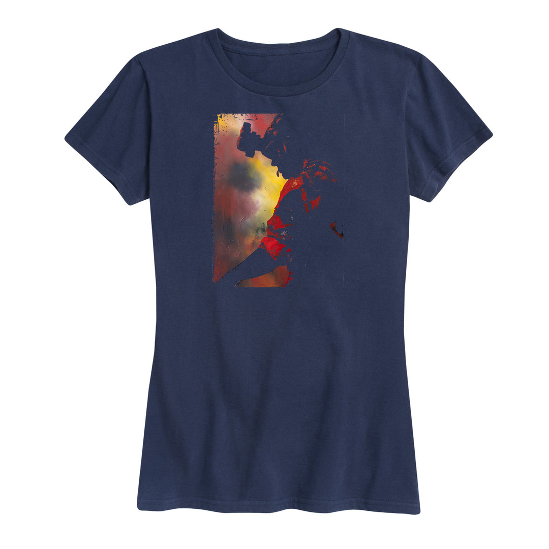 Womens Red Soldier Tee