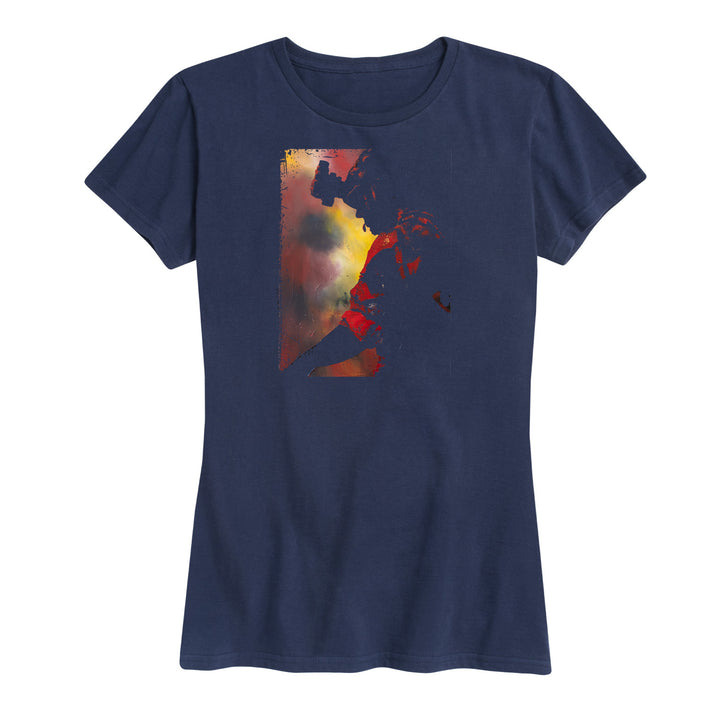 Womens Red Soldier Tee