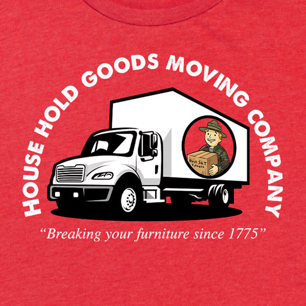 Womens Household Goods Moving Company Tee