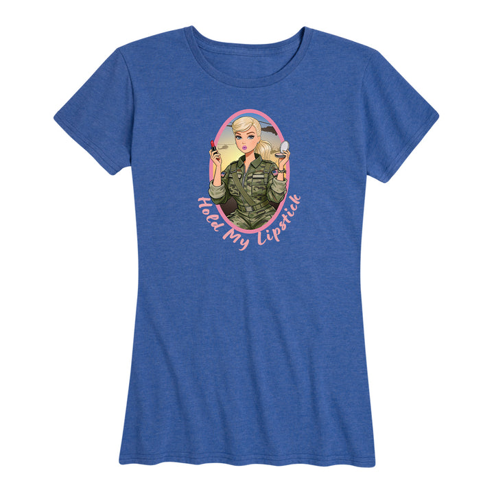 Womens Hold My Lipstick Tee