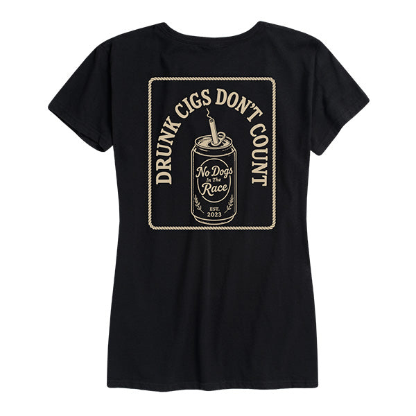 Womens Drunk Cigs Don&