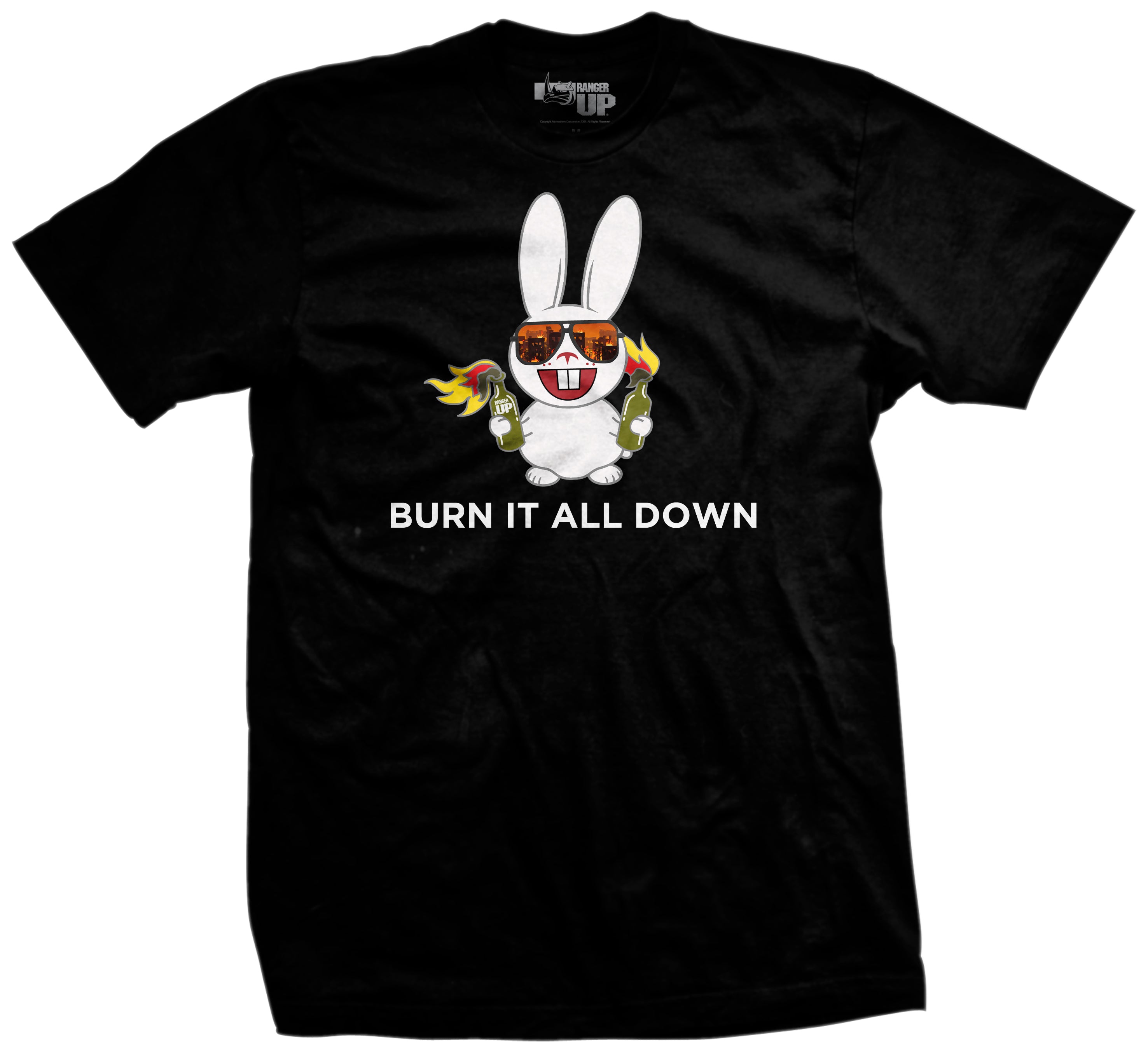 RUBurnitalldownMenssShirtBlack RUBurnitalldownMenssShirtBlack