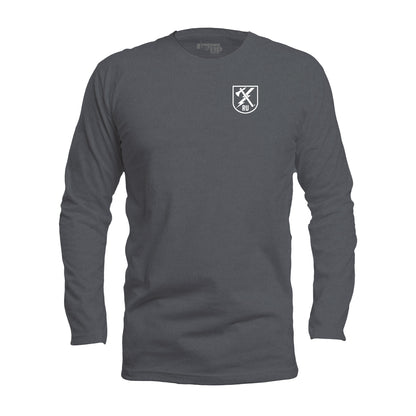 Ranger Up Tomahawk and Bolt Pocket Logo Long Sleeve T-Shirt