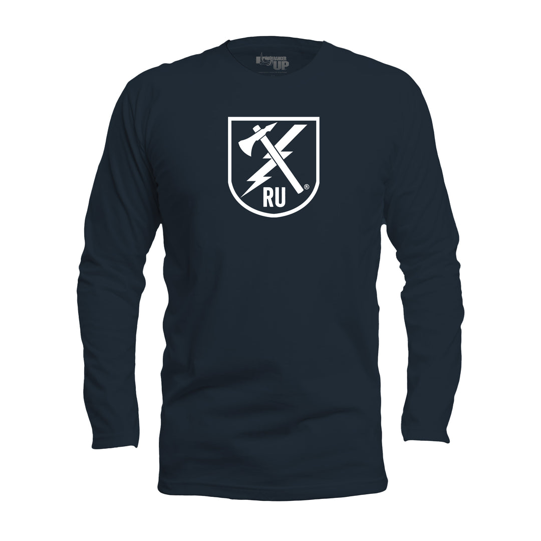 Ranger Up Tomahawk and Bolt Logo Long Sleeve T-Shirt