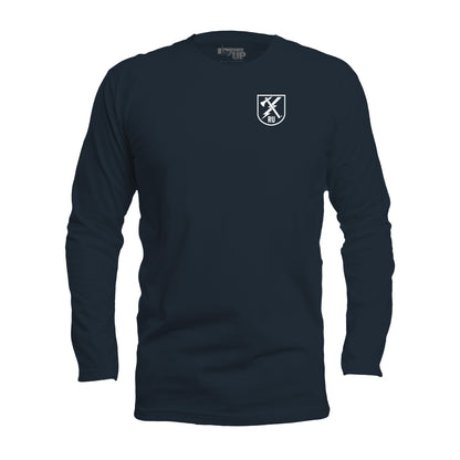 Ranger Up Tomahawk and Bolt Pocket Logo Long Sleeve T-Shirt