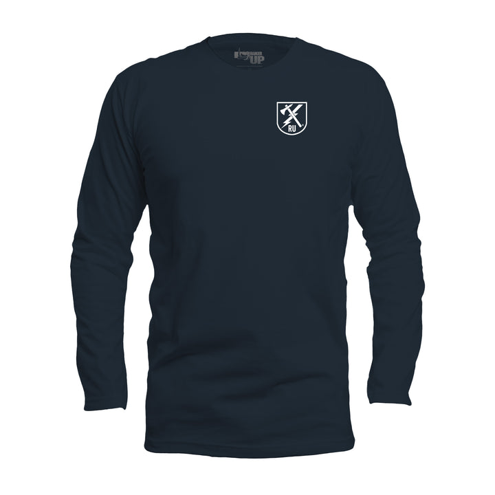 Ranger Up Tomahawk and Bolt Pocket Logo Long Sleeve T-Shirt