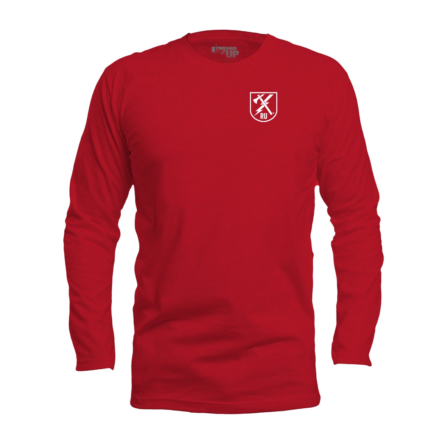 Ranger Up Tomahawk and Bolt Pocket Logo Long Sleeve T-Shirt