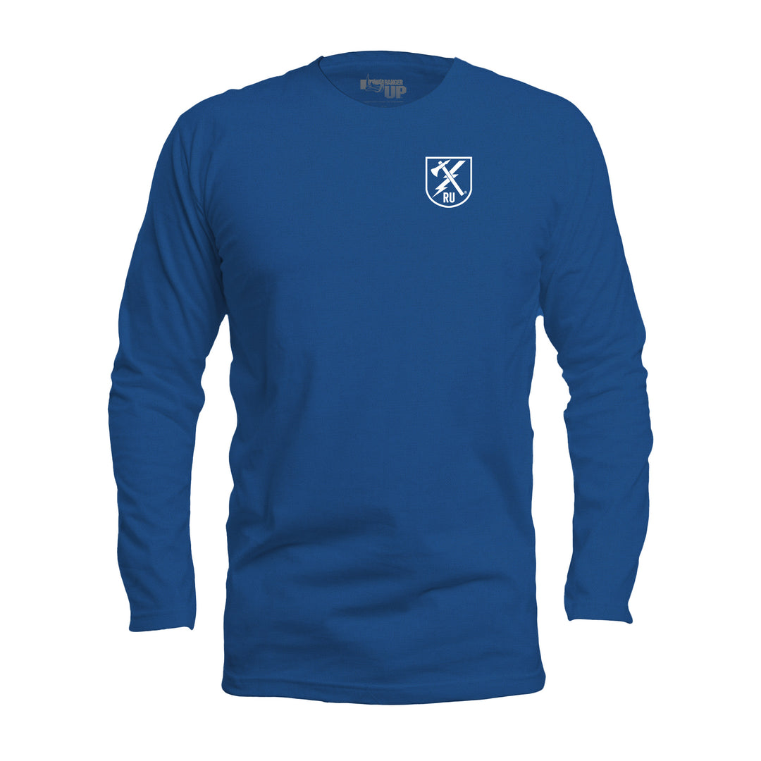Ranger Up Tomahawk and Bolt Pocket Logo Long Sleeve T-Shirt