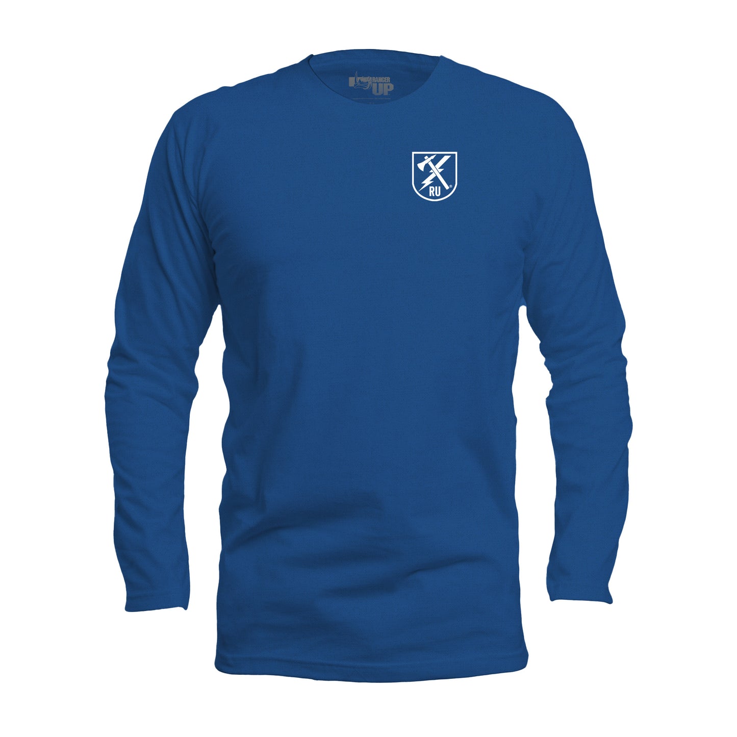 Ranger Up Tomahawk and Bolt Pocket Logo Long Sleeve T-Shirt