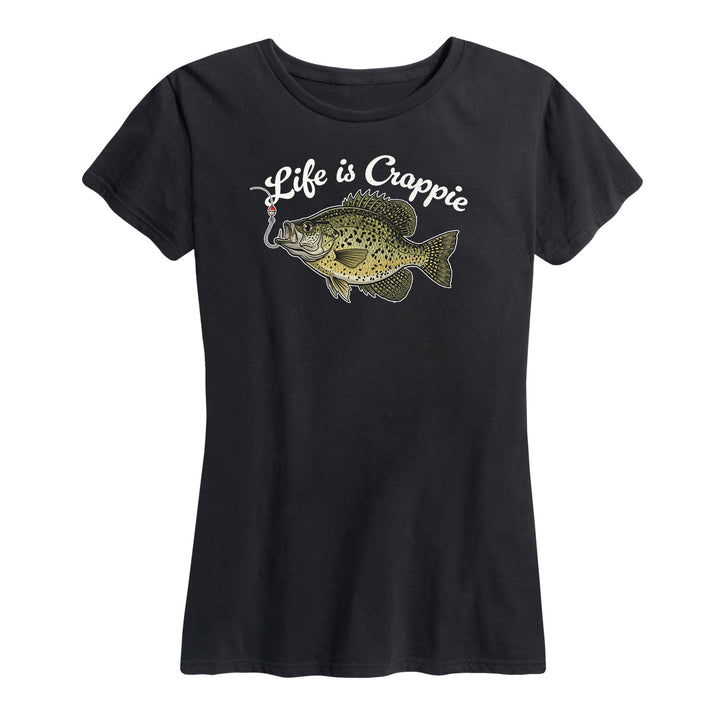 Womens Life is Crappie Tee