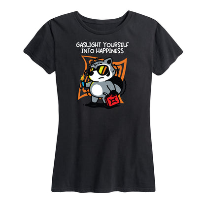 Women's Gaslight Yourself Into Happiness Tee