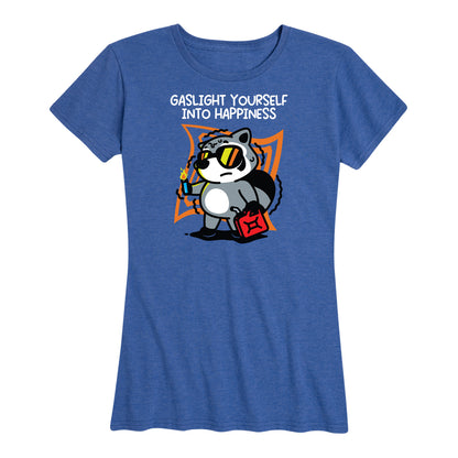 Women's Gaslight Yourself Into Happiness Tee