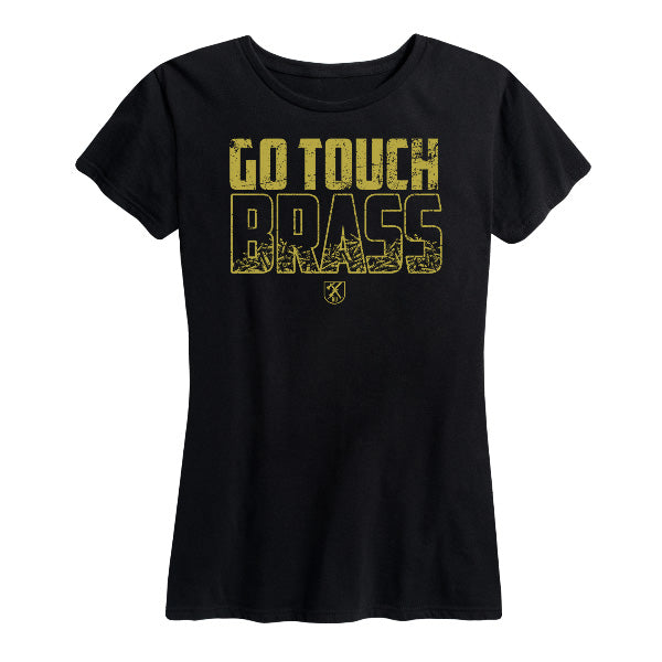 Womens Go Touch Brass Tee