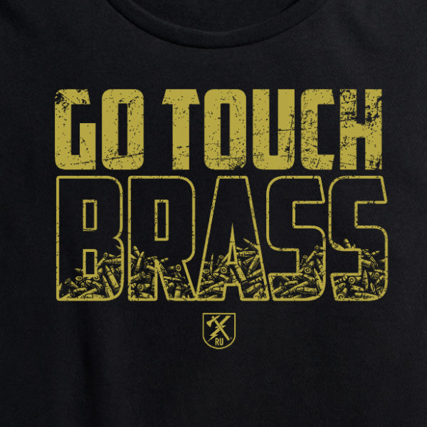 Womens Go Touch Brass Tee