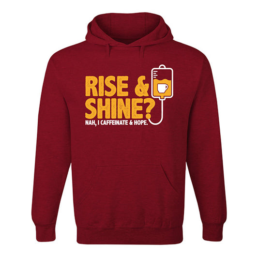 Red Rise and Shine Hoodie