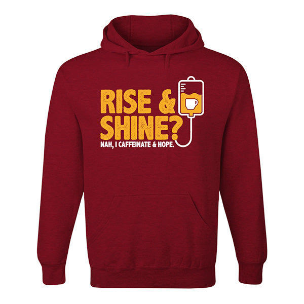 Red Rise and Shine Hoodie