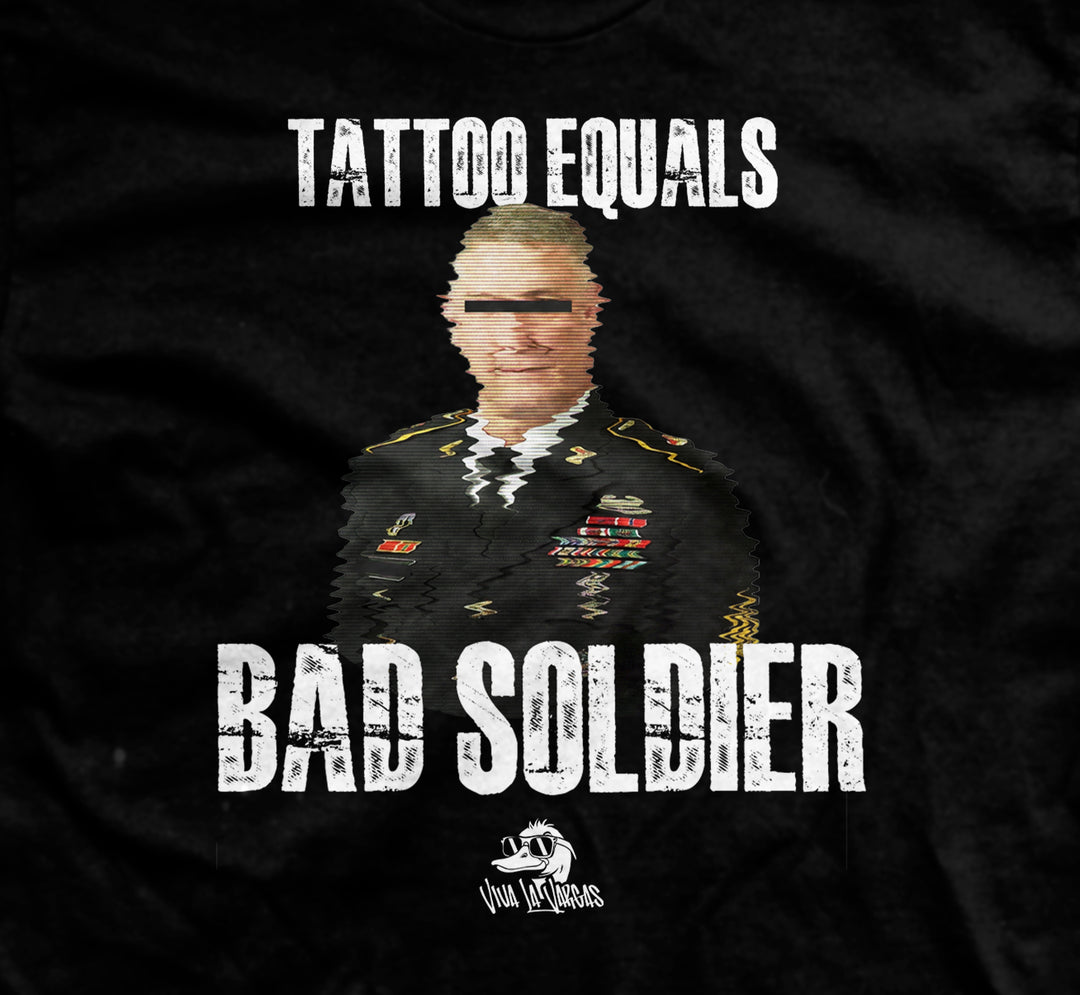 Tattoo Equals Bad Soldier Hoodie