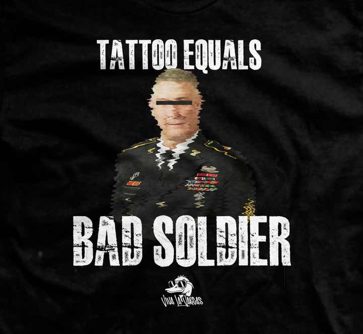 Tattoo Equals Bad Soldier Hoodie