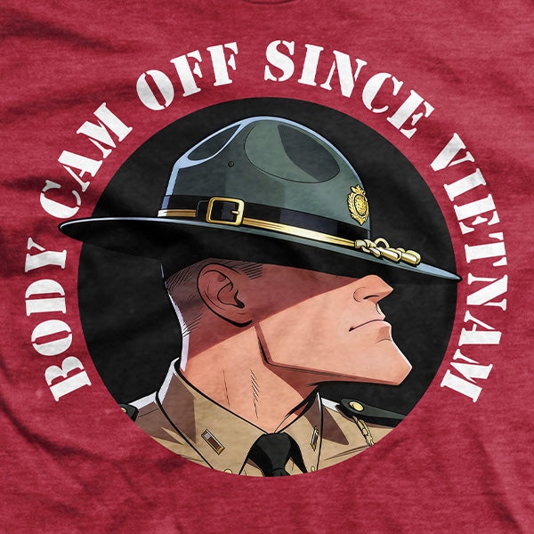 Body Cam Off Since Vietnam T-Shirt
