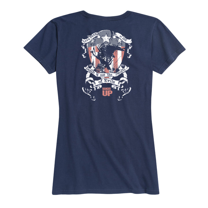 Womens Live Free or Die Tee