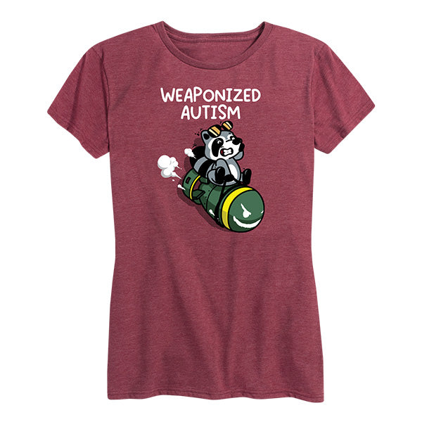 Womens Weaponized Autism Tee