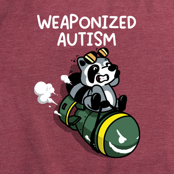 Womens Weaponized Autism Tee