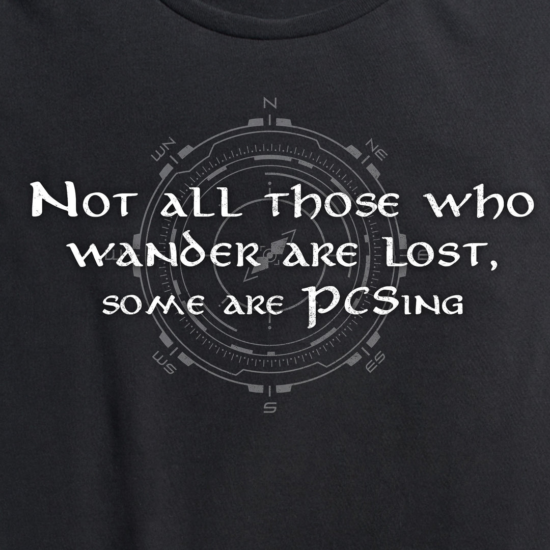 Womens Not All Who Wander Tee