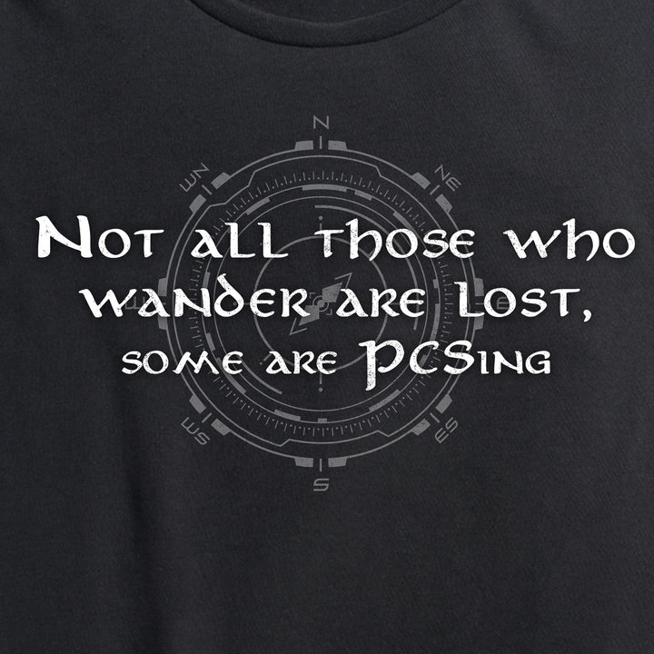 Womens Not All Who Wander Tee