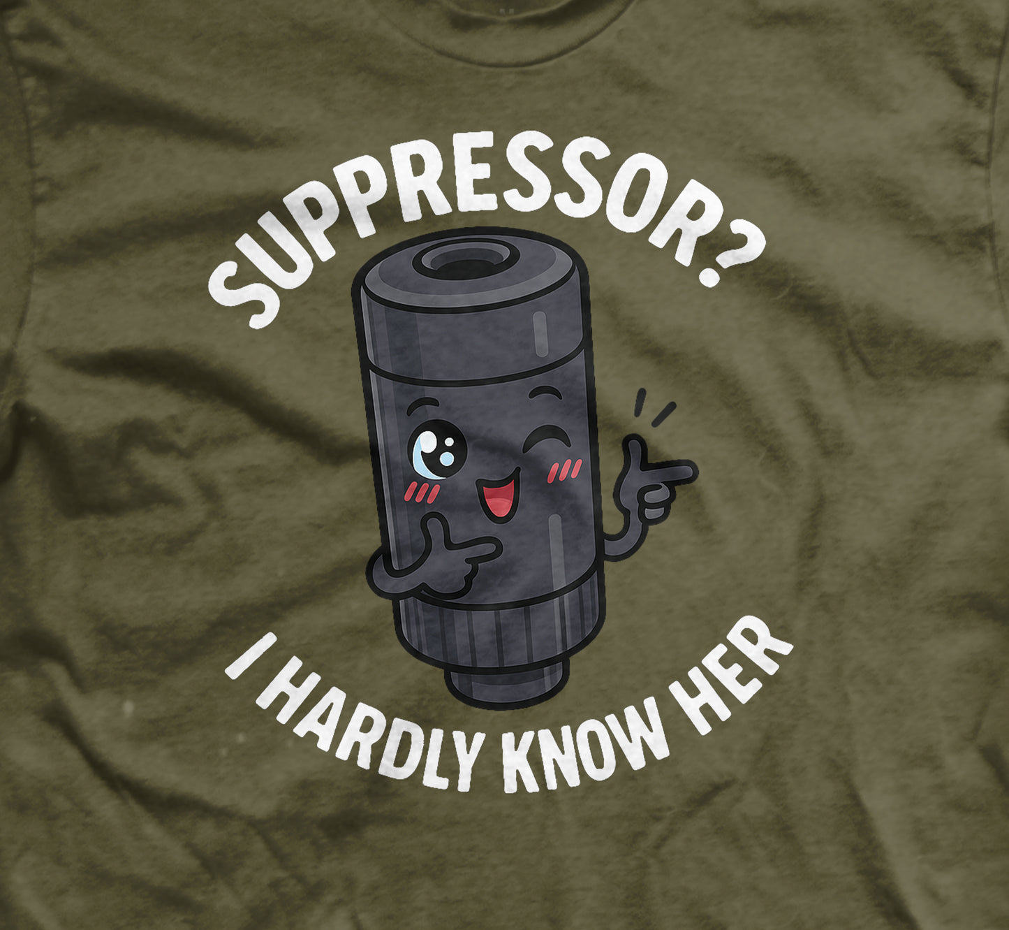 Suppressor I Hardly Know Her T-Shirt