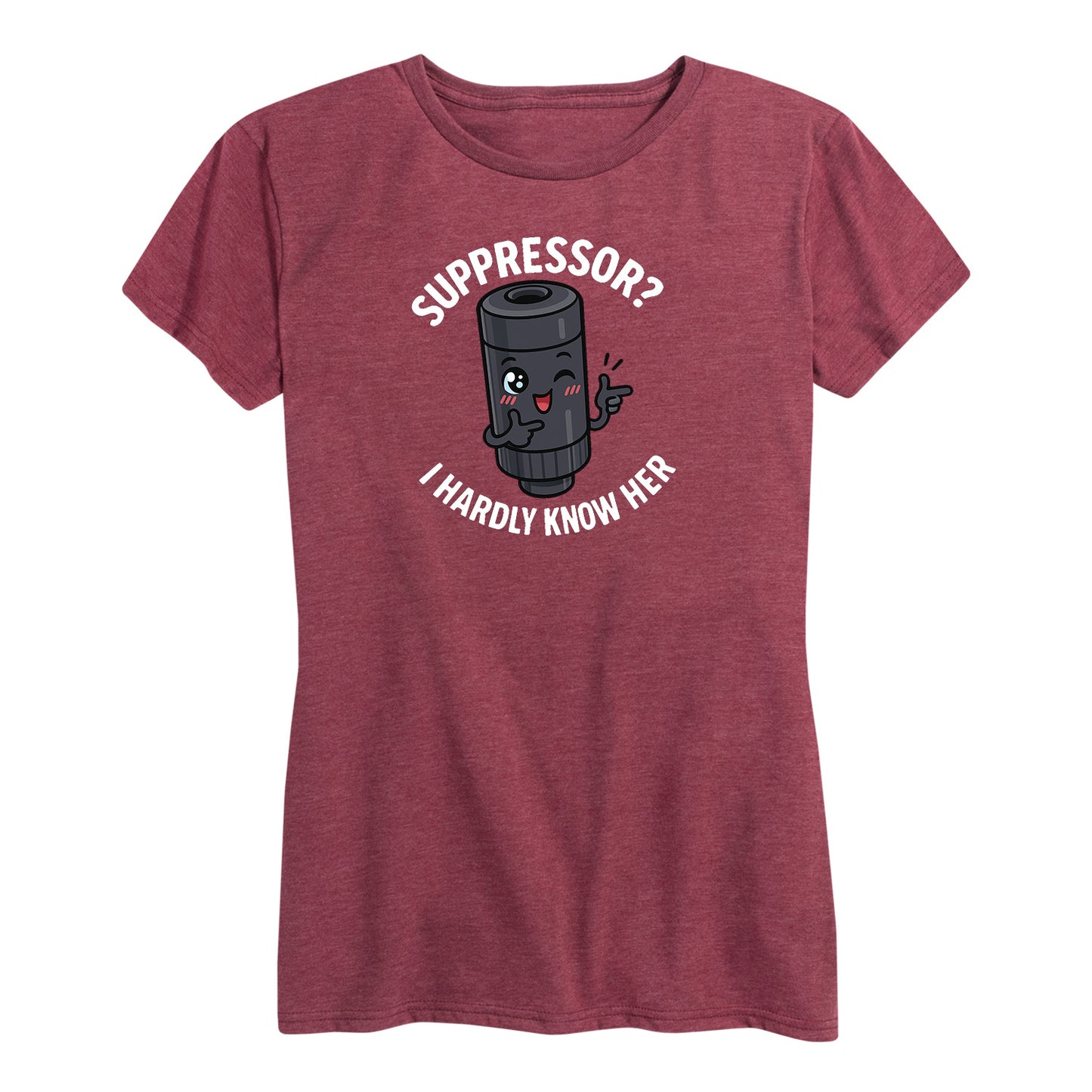 Womens Suppressor I Hardly Know Her Tee