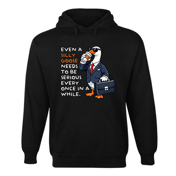 Serious Goose Hoodie