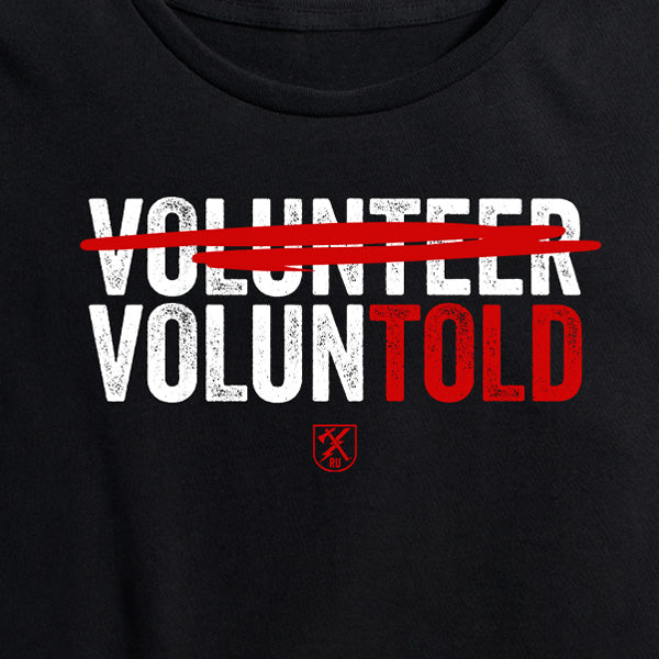 Womens Voluntold Tee