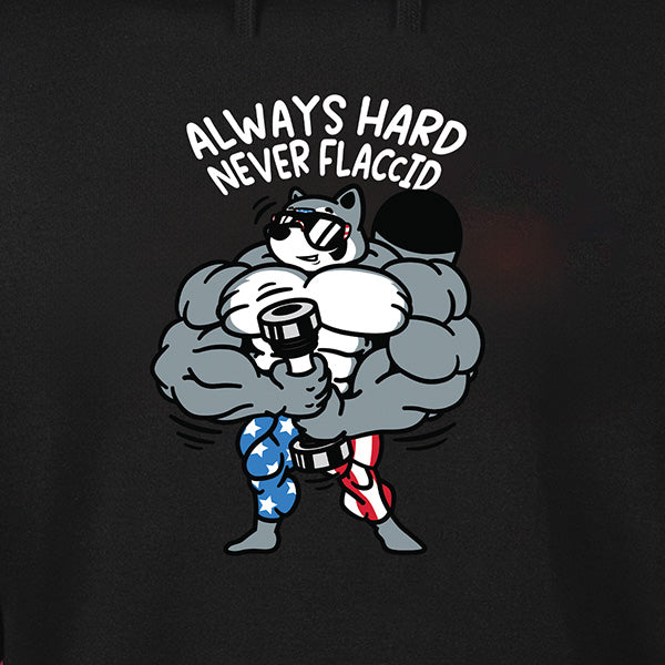 Always Hard Never Flaccid Hoodie