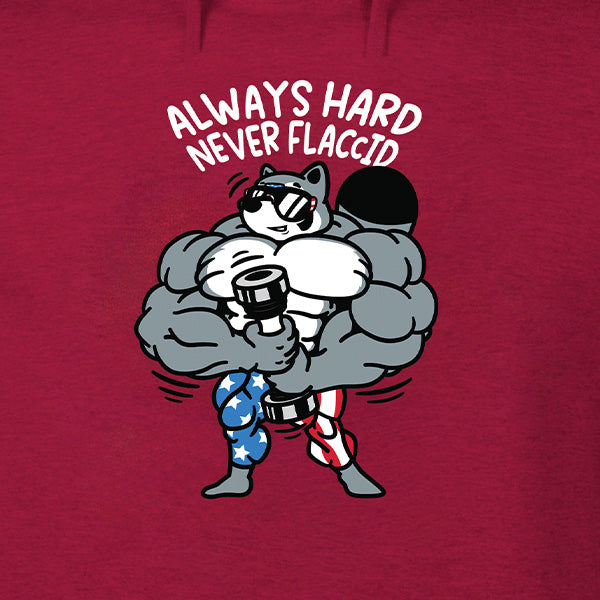 Always Hard Never Flaccid Hoodie