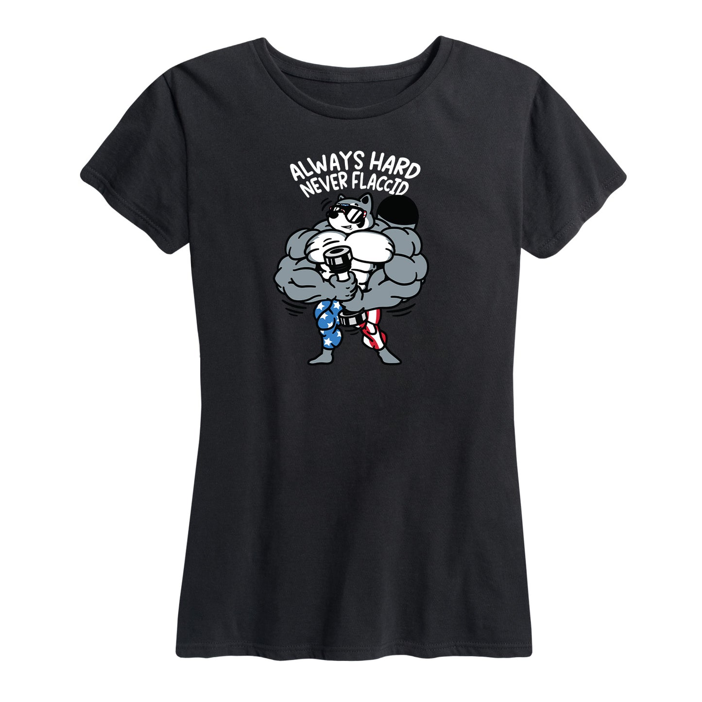 Women's Always Hard Never Flaccid Tee