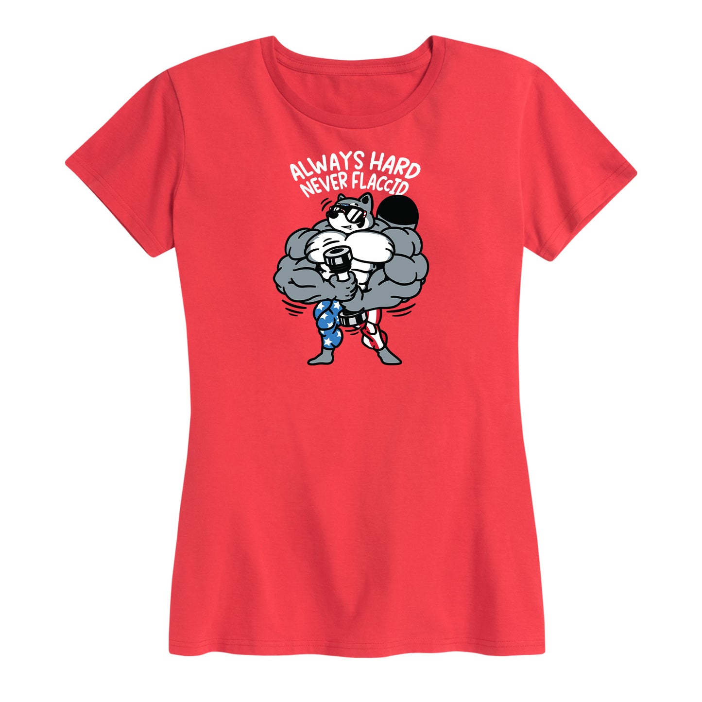 Women's Always Hard Never Flaccid Tee