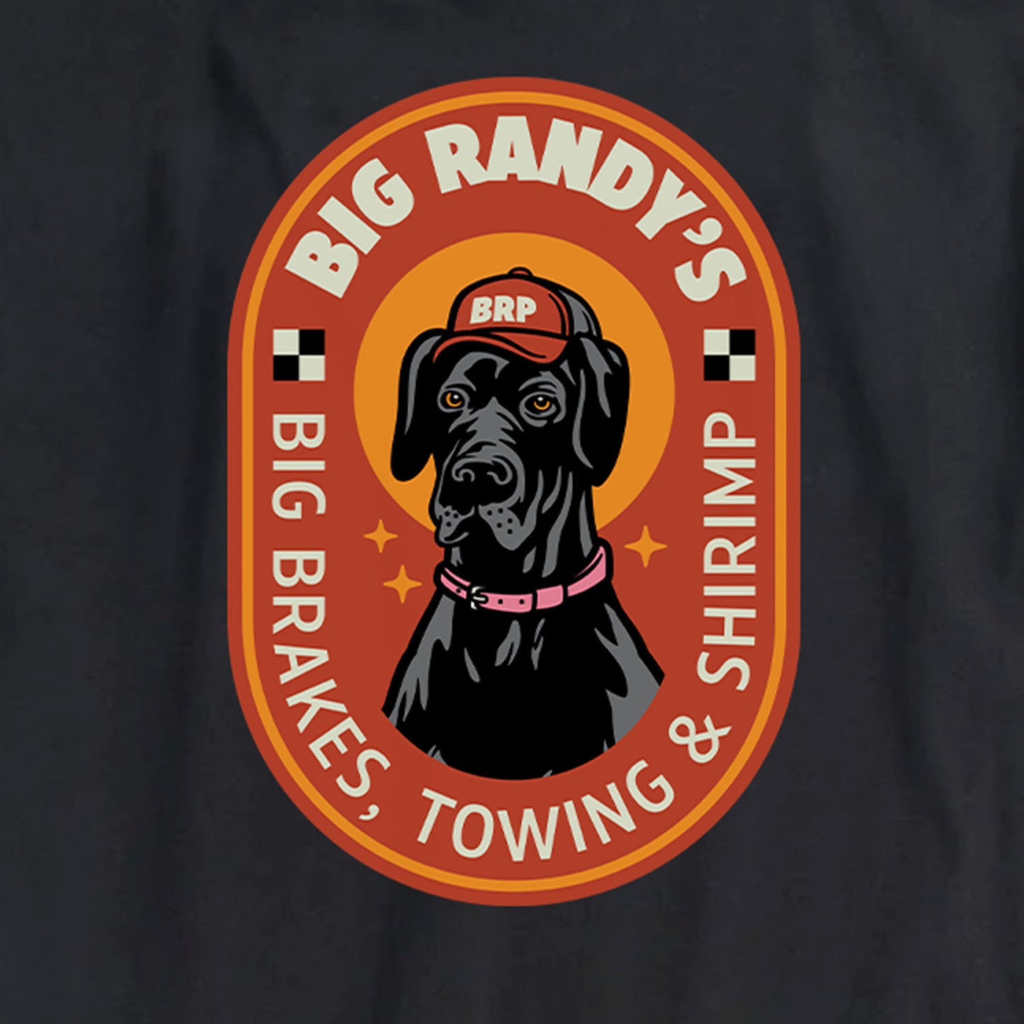 Women's Big Randy Big Brakes Towing and Shrimp Tee