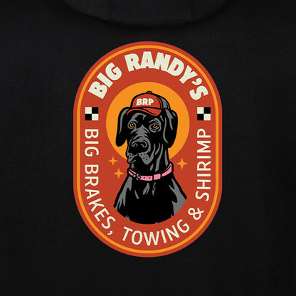 Big Randy's Big Brakes Towing and Shrimp Hoodie