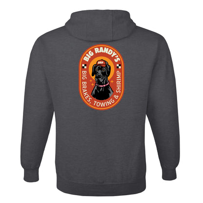 Big Randy's Big Brakes Towing and Shrimp Hoodie