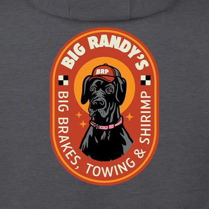 Big Randy's Big Brakes Towing and Shrimp Hoodie