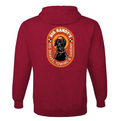 Big Randy's Big Brakes Towing and Shrimp Hoodie