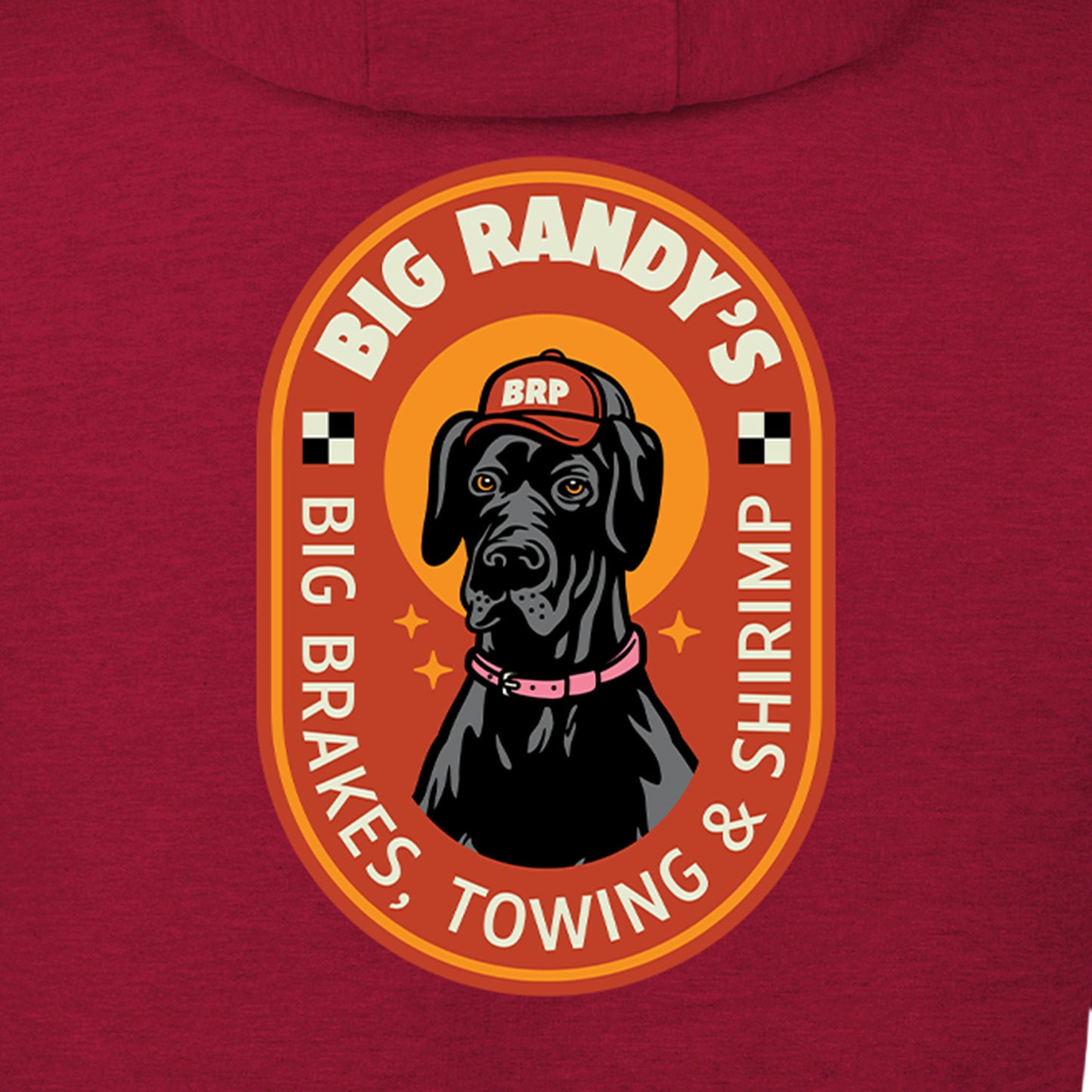 Big Randy's Big Brakes Towing and Shrimp Hoodie