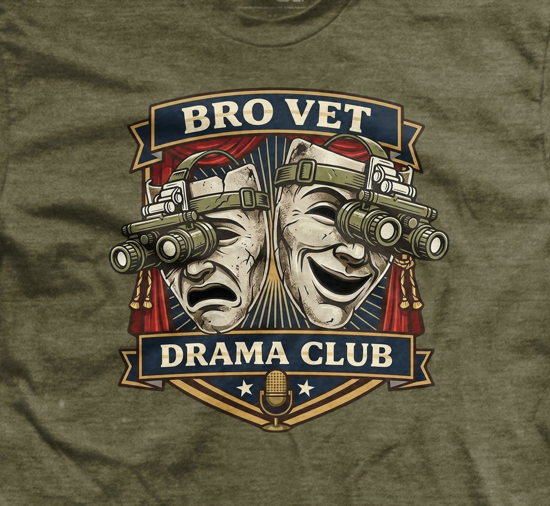 Bro Vet Drama Club T-Shirt
