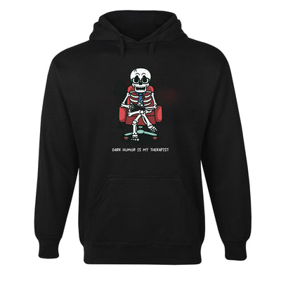 Dark Humor is My Therapist Hoodie
