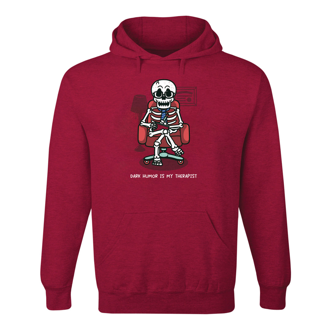 Dark Humor is My Therapist Hoodie