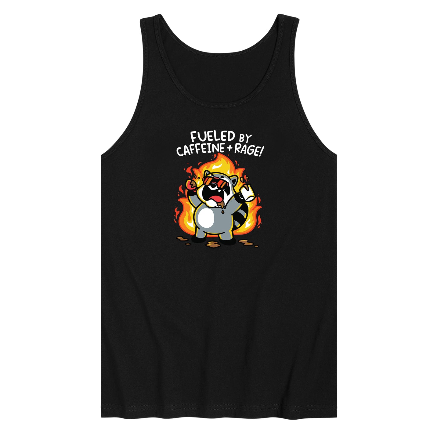 Fueled By Caffeine and Rage Tank